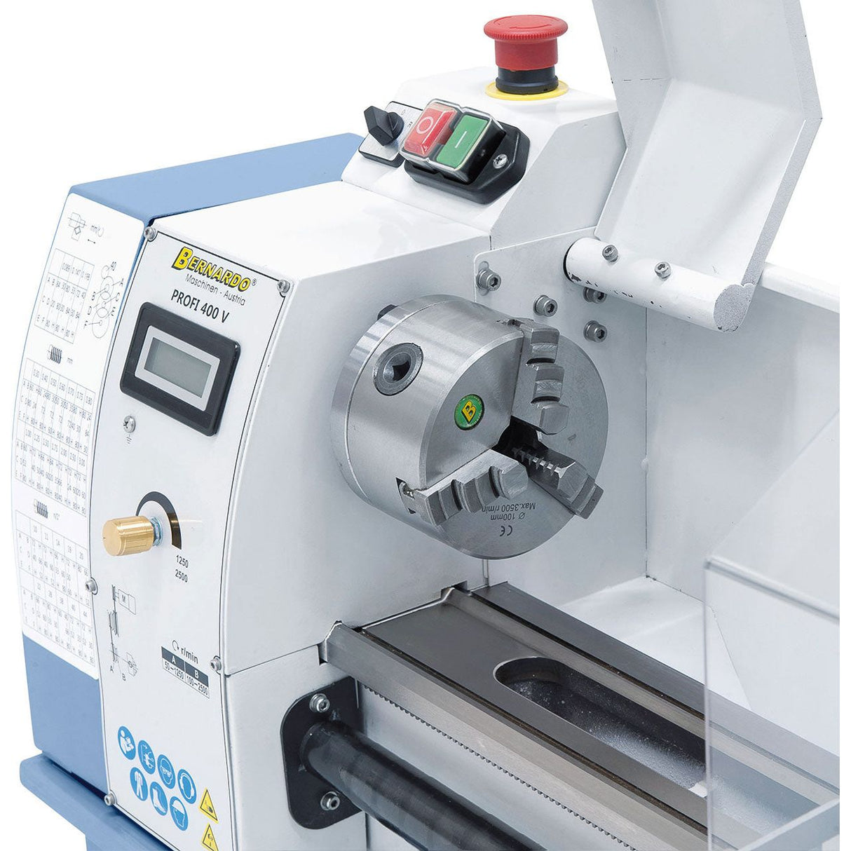 BERNARDO Leitspindeldrehmaschine – Modell Profi 400 V / 230 V
