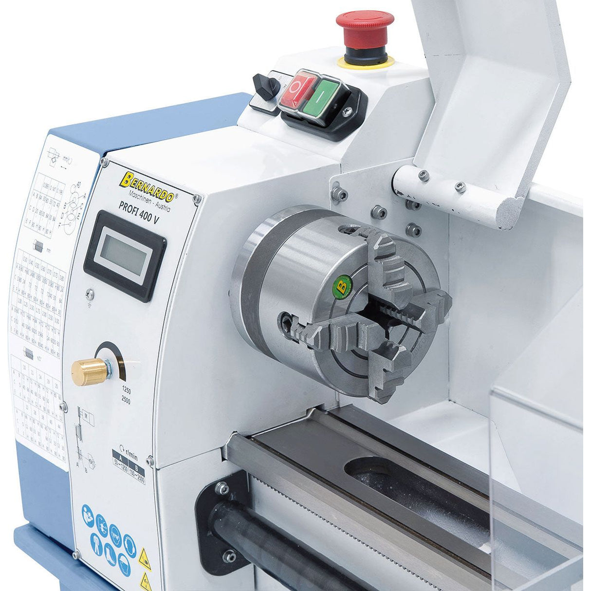 BERNARDO Leitspindeldrehmaschine – Modell Profi 400 V / 230 V
