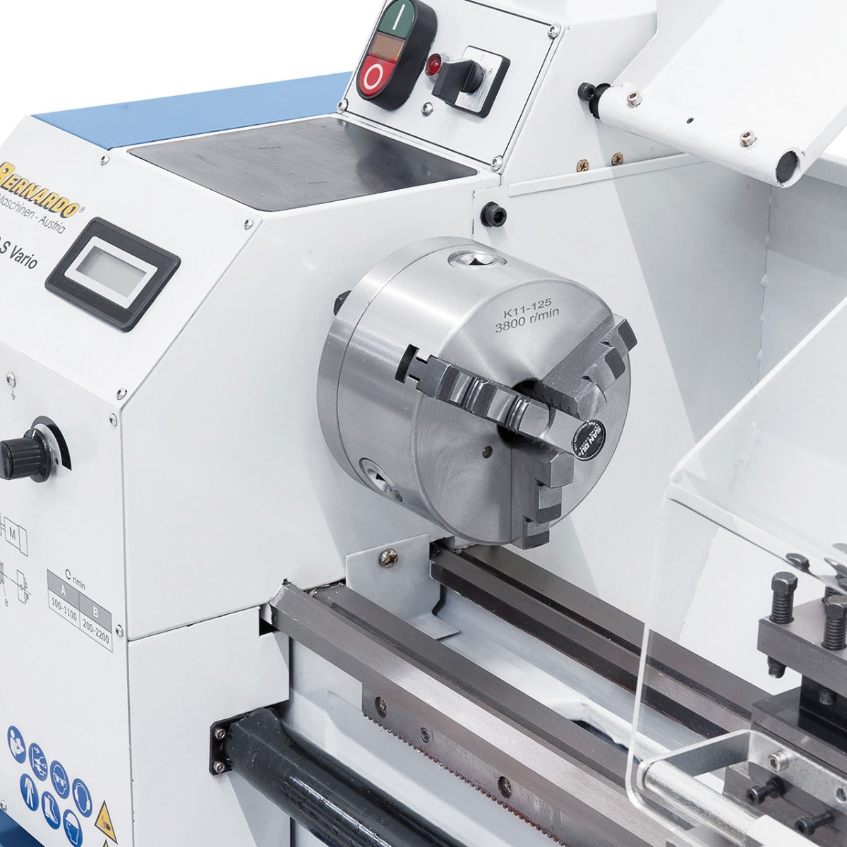 BERNARDO Leitspindeldrehmaschine – Modell Profi 450 S Vario / 230 V