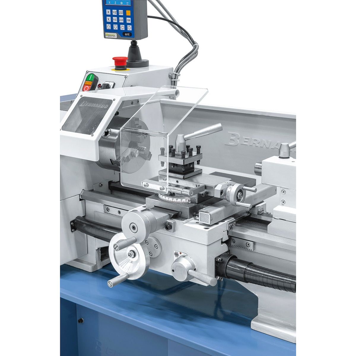 BERNARDO Leitspindeldrehmaschine – Modell Profi 450 S Vario / 230 V inkl. 2-Achs-Digitalanzeige DT 40