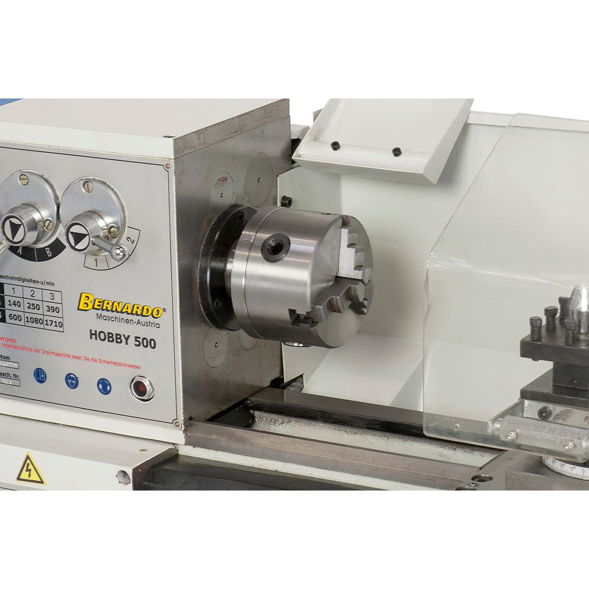 BERNARDO Leitspindeldrehmaschine – Modell Hobby 500 / 230 V