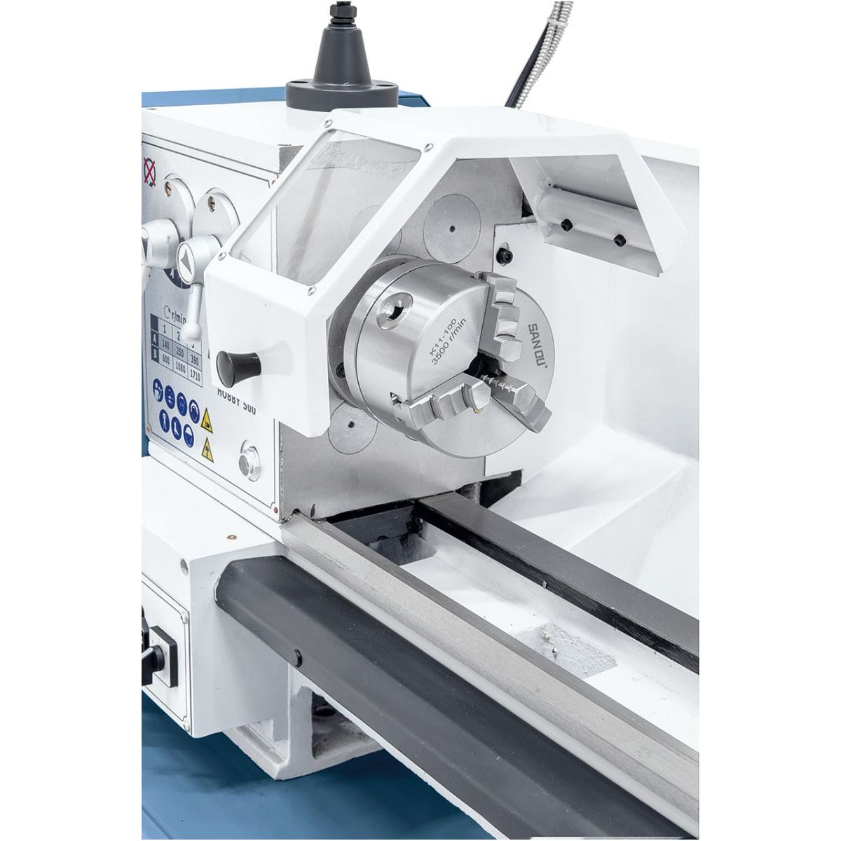 BERNARDO Leitspindeldrehmaschine – Modell Hobby 500 / 400 V inkl. 2-Achs Digitalanzeige DT 40