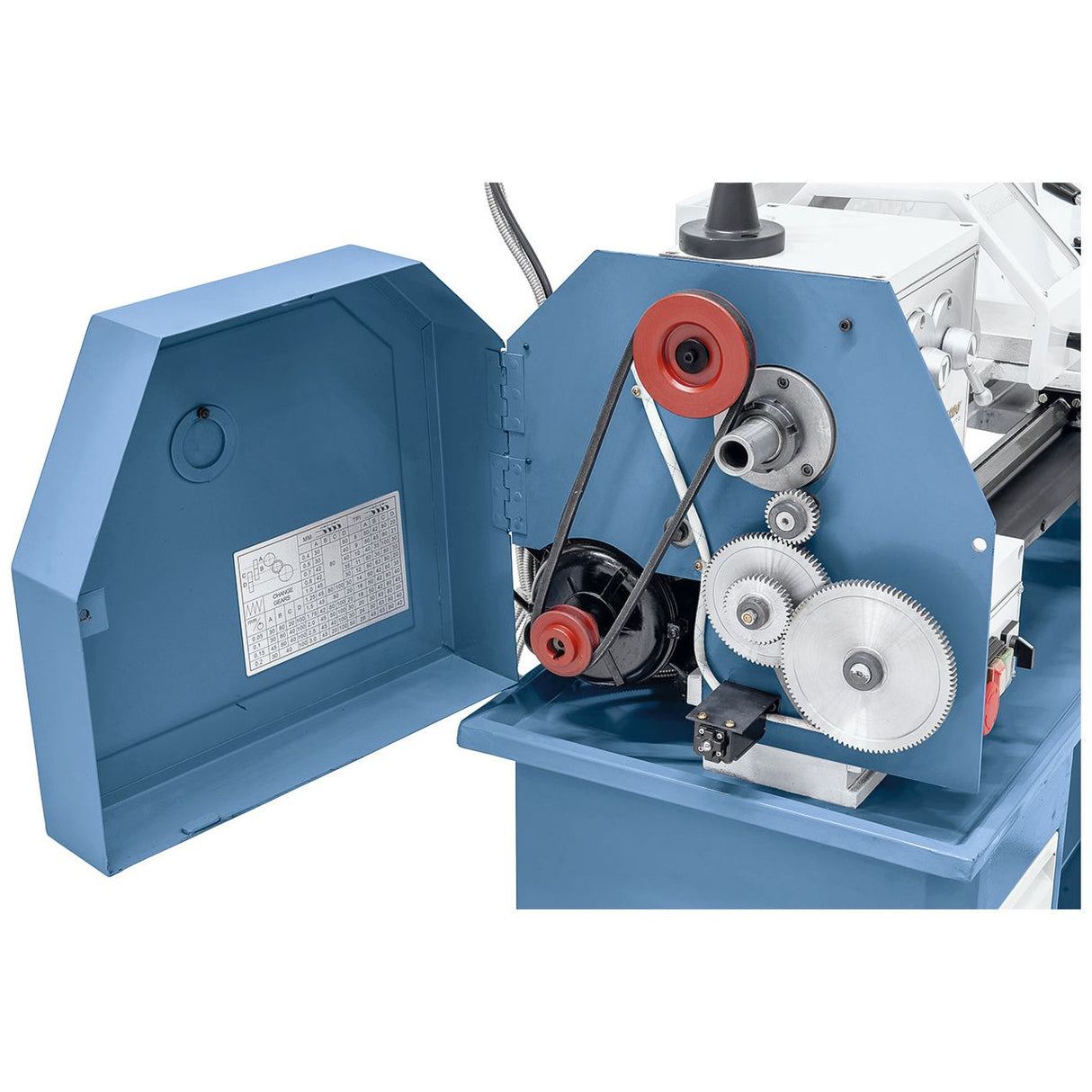 BERNARDO Leitspindeldrehmaschine – Modell Hobby 500 / 400 V inkl. 2-Achs Digitalanzeige DT 40