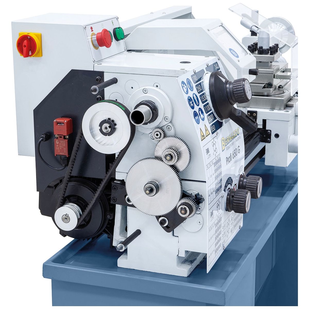 BERNARDO Leit- und Zugspindeldrehmaschine – Modell Profi 650 G / 230 V