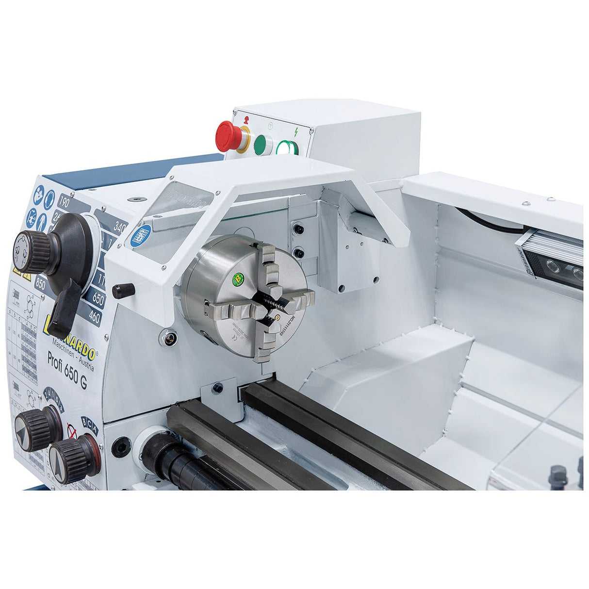 BERNARDO Leit- und Zugspindeldrehmaschine – Modell Profi 650 G / 230 V