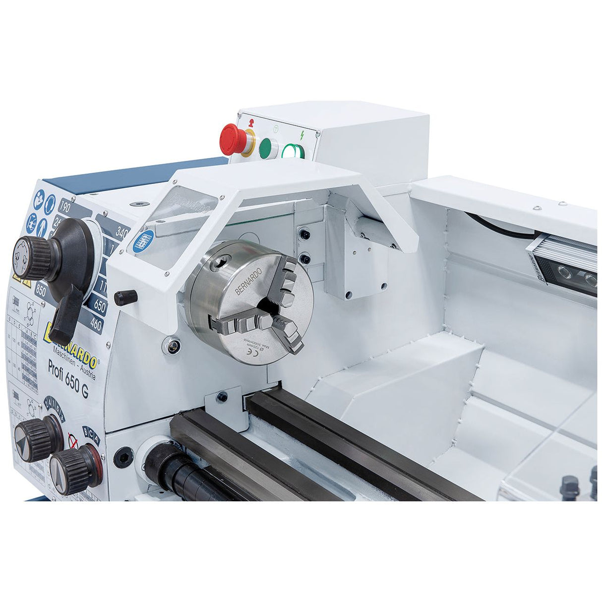 BERNARDO Leit- und Zugspindeldrehmaschine – Modell Profi 650 G / 400 V