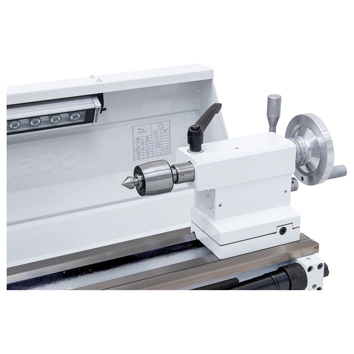 BERNARDO Leit- und Zugspindeldrehmaschine – Modell Profi 650 G / 400 V inkl. 2-Achs-Digitalanzeige ES-12 V