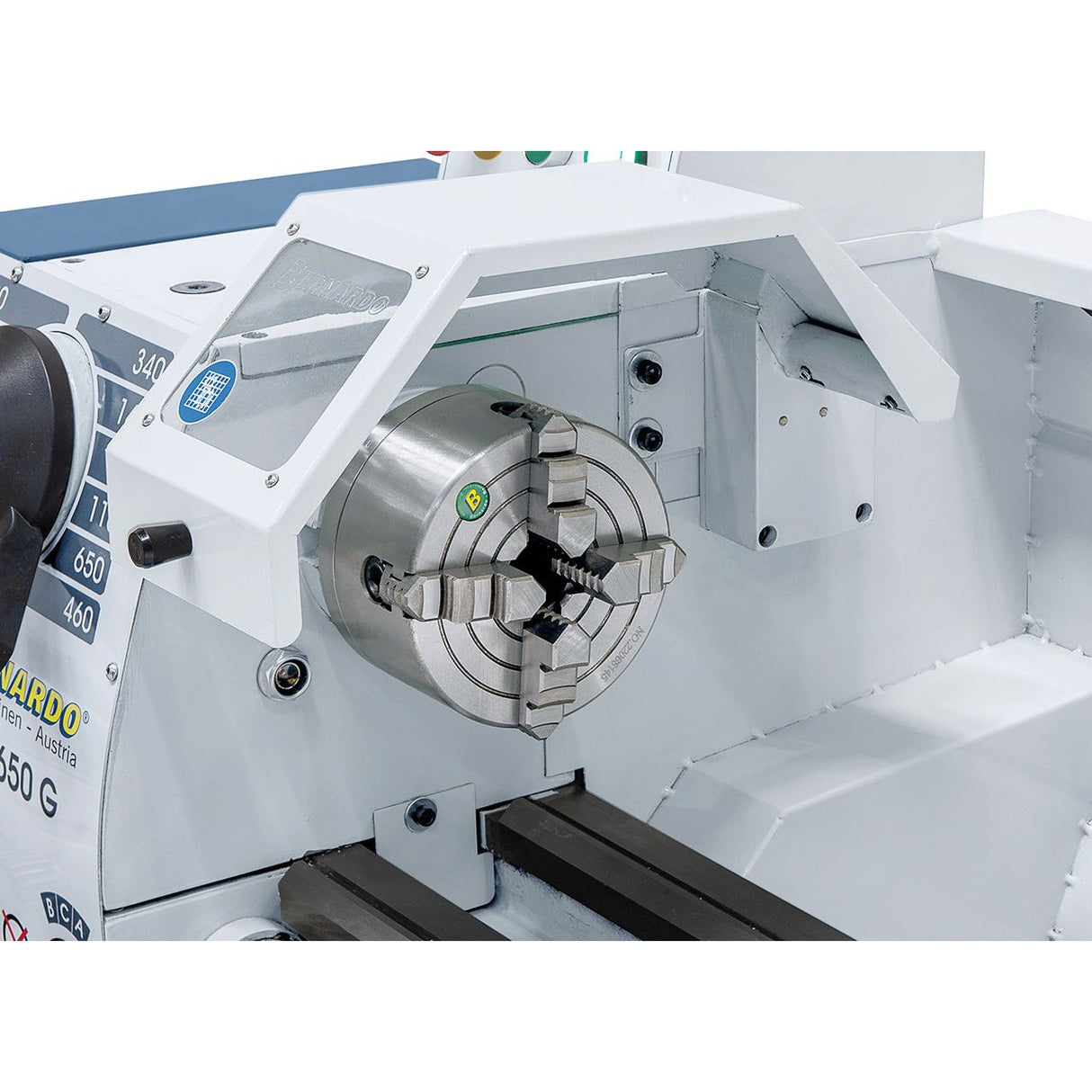 BERNARDO Leit- und Zugspindeldrehmaschine – Modell Profi 650 G / 400 V inkl. 2-Achs-Digitalanzeige ES-12 V