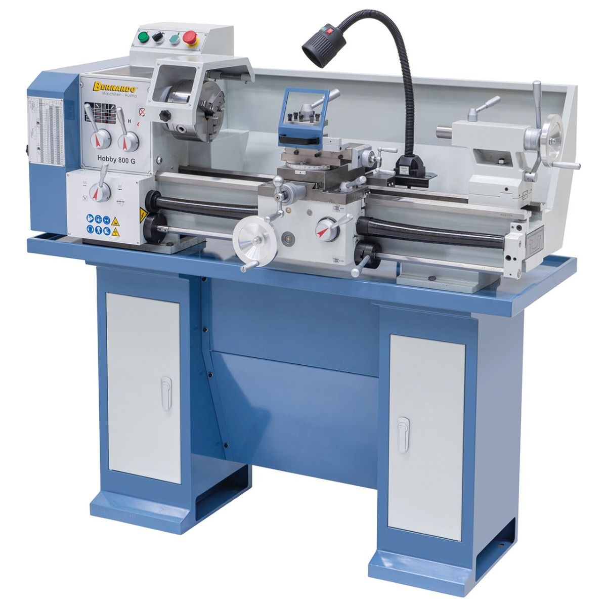 BERNARDO Leit- und Zugspindeldrehmaschine – Modell Hobby 800 G / 400 V