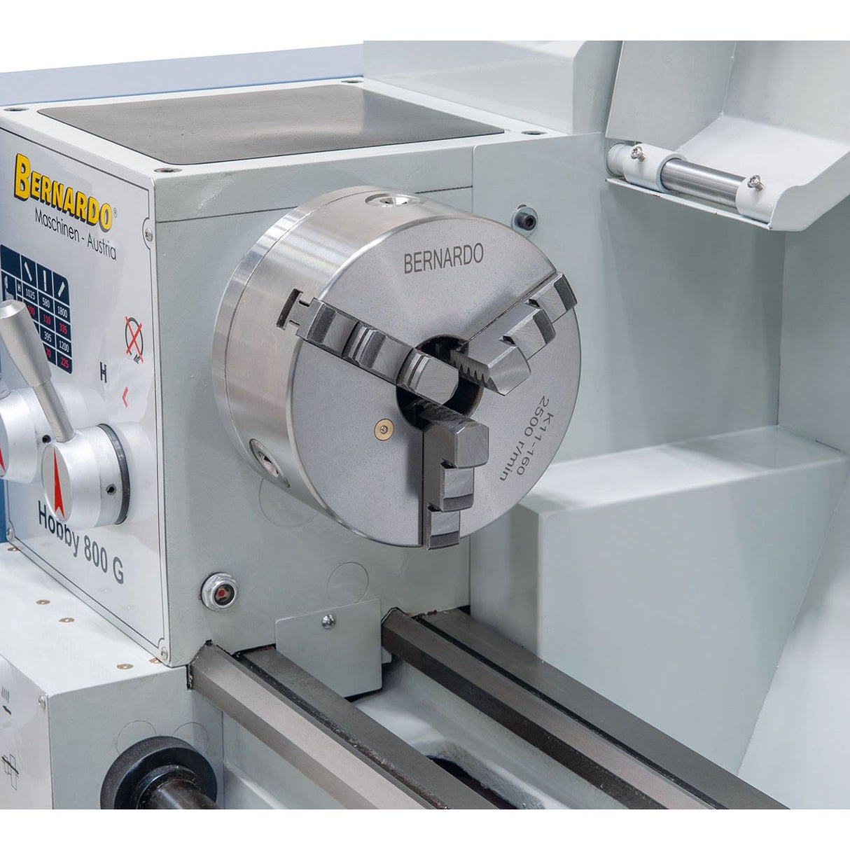 BERNARDO Leit- und Zugspindeldrehmaschine – Modell Hobby 800 G / 400 V