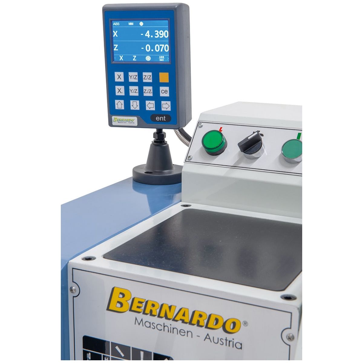 BERNARDO Leit- und Zugspindeldrehmaschine – Modell Hobby 800 G / 230 V inkl. 3-Achs Digitalanzeige DT 40