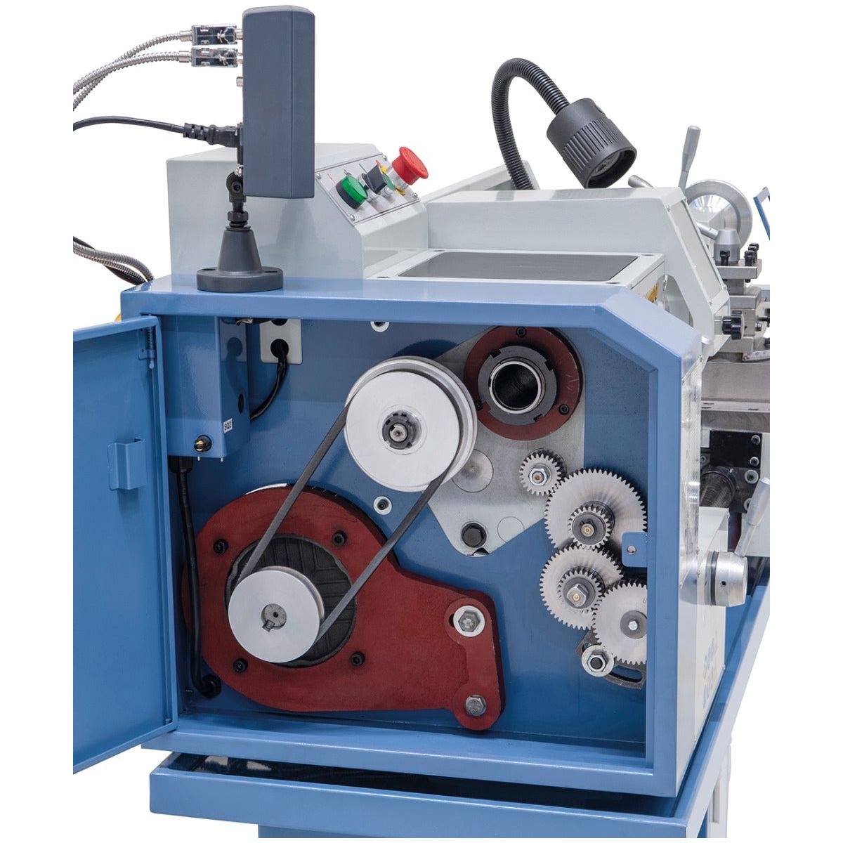 BERNARDO Leit- und Zugspindeldrehmaschine – Modell Hobby 800 G / 230 V inkl. 3-Achs Digitalanzeige DT 40
