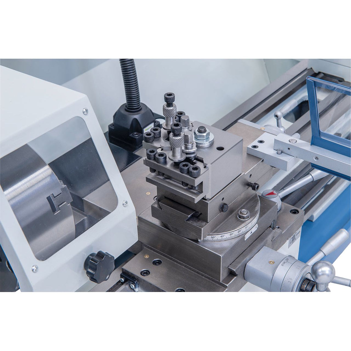 BERNARDO Leit- und Zugspindeldrehmaschine – Modell Hobby 800 G / 400 V inkl. 3-Achs Digitalanzeige DT 40