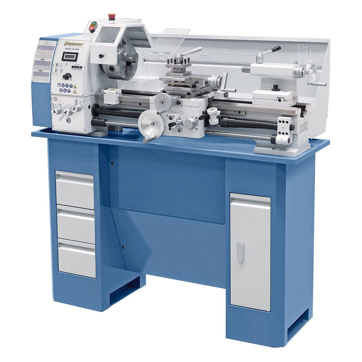 BERNARDO Leit- und Zugspindeldrehmaschine – Modell Profi 700 BQV / 230 V