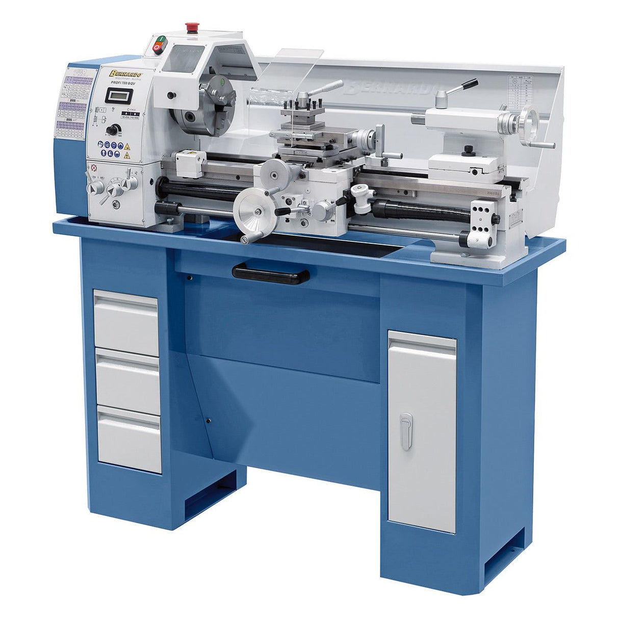 BERNARDO Leit- und Zugspindeldrehmaschine – Modell Profi 700 BQV / 230 V