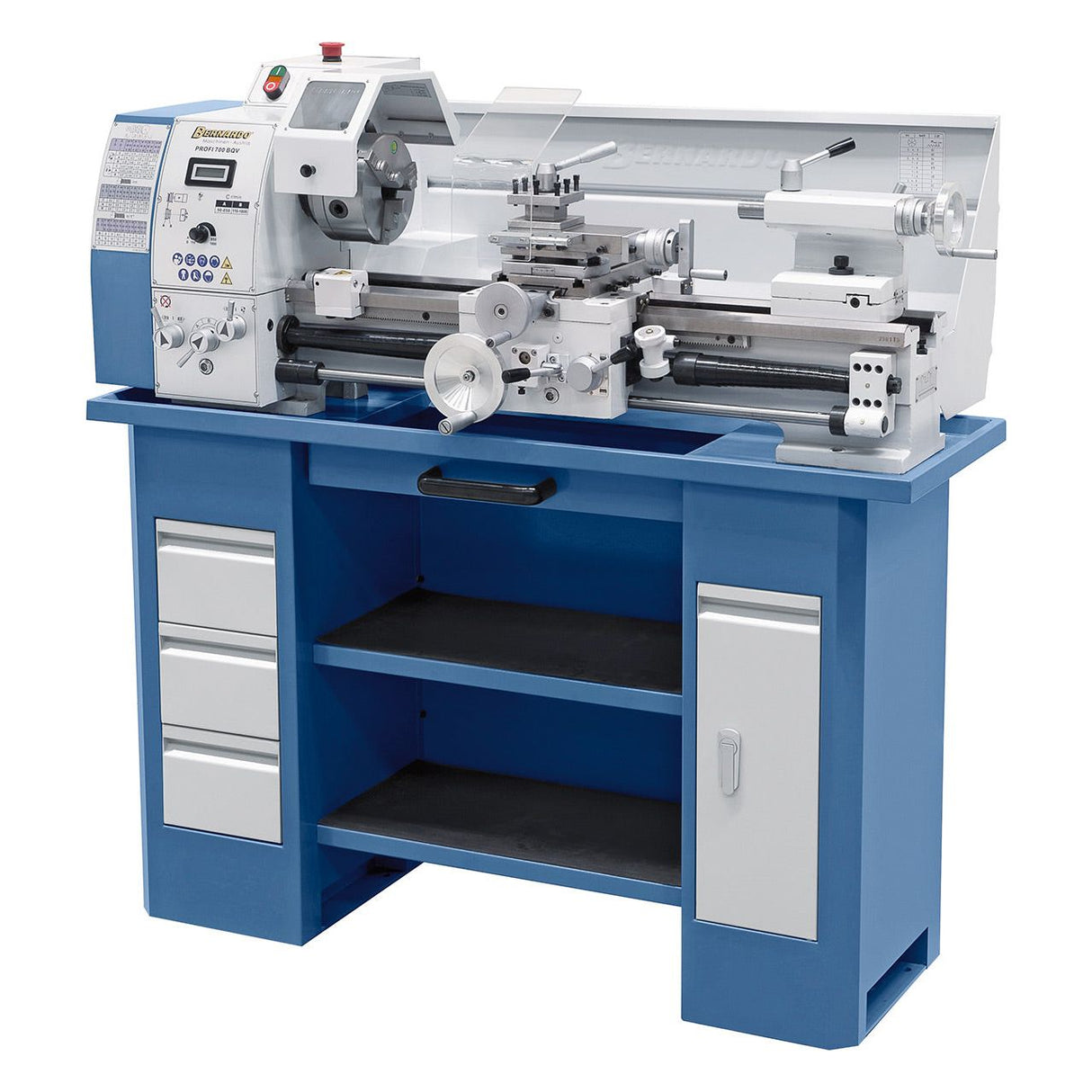 BERNARDO Leit- und Zugspindeldrehmaschine – Modell Profi 700 BQV / 230 V