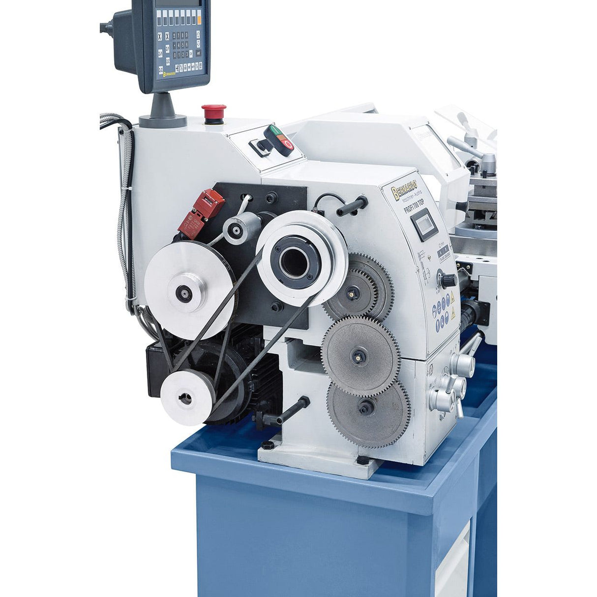 BERNARDO Leit- und Zugspindeldrehmaschine – Modell Profi 700 Top / 230 V inkl. 2-Achs-Digitalanzeige ES-12 V