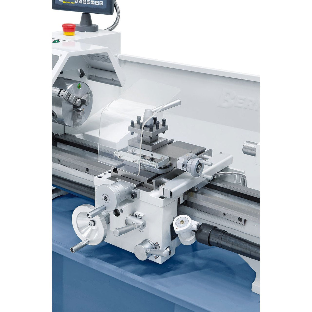 BERNARDO Leitspindeldrehmaschine – Modell Profi 550 PRO / 400 V inkl. 2-Achs-Digitalanzeige ES-12 V