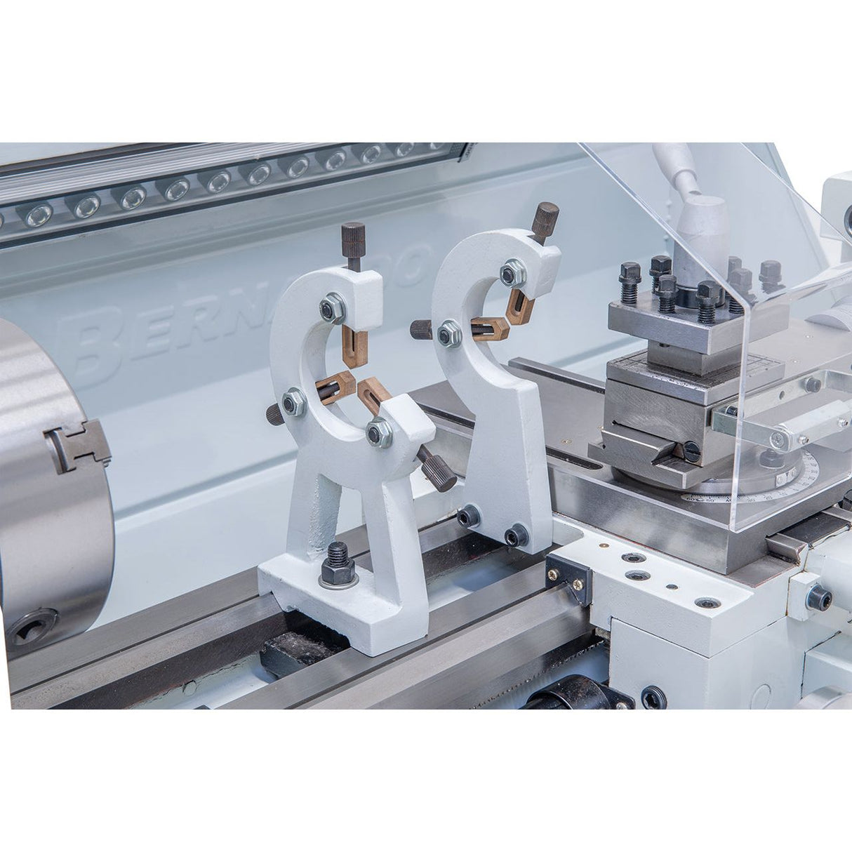 BERNARDO Leit- und Zugspindeldrehmaschine – Modell Profi 750 Vario / 400 V inkl. 2-Achs-Digitalanzeige ES-12 V