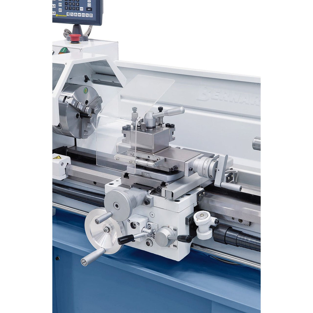 BERNARDO Leit- und Zugspindeldrehmaschine – Modell Profi 700 PRO / 400 V inkl. 2-Achs-Digitalanzeige ES-12 V