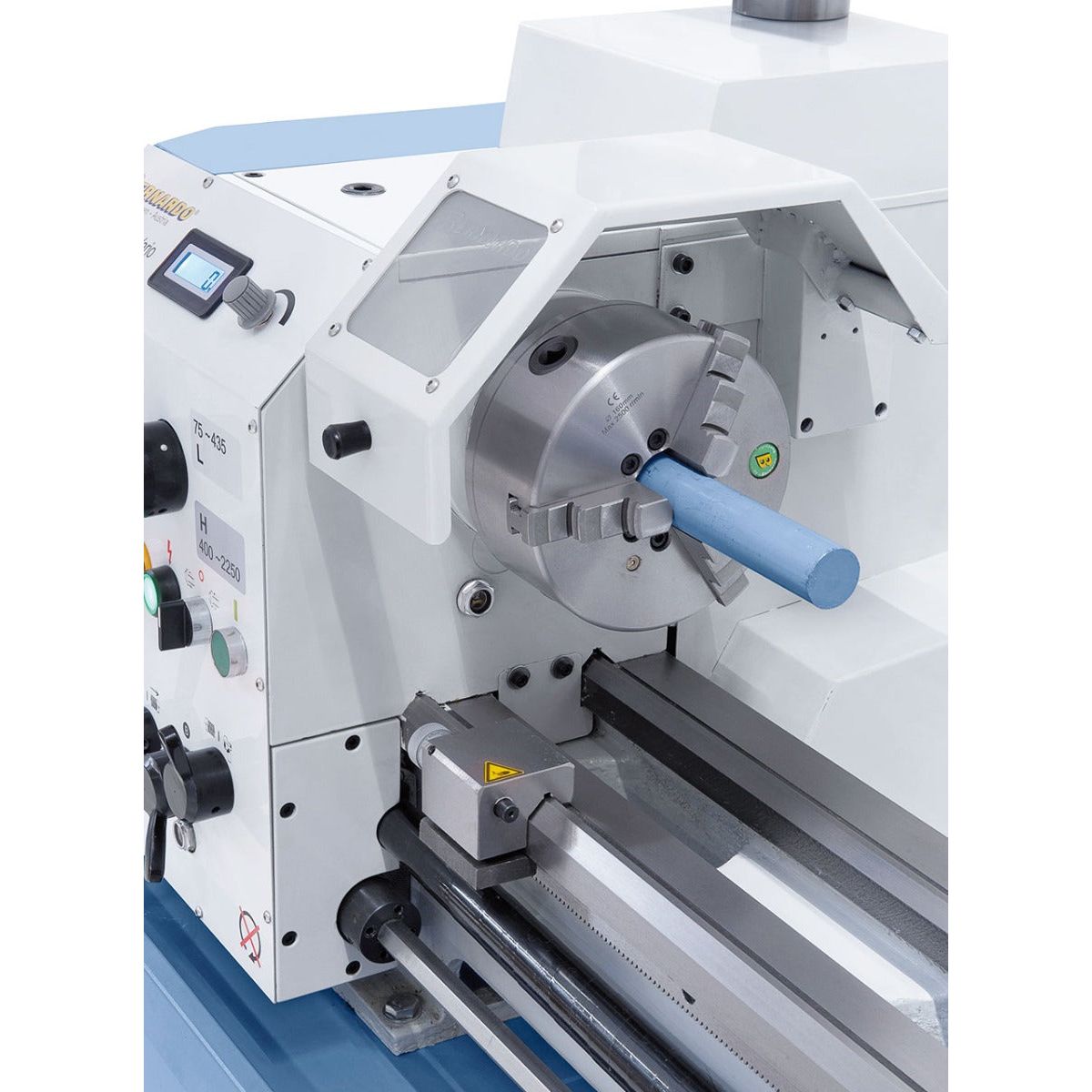 BERNARDO Leit- und Zugspindeldrehmaschine – Modell Profi 880 G Vario / 400 V inkl. 2-Achs-Digitalanzeige ES-12 V