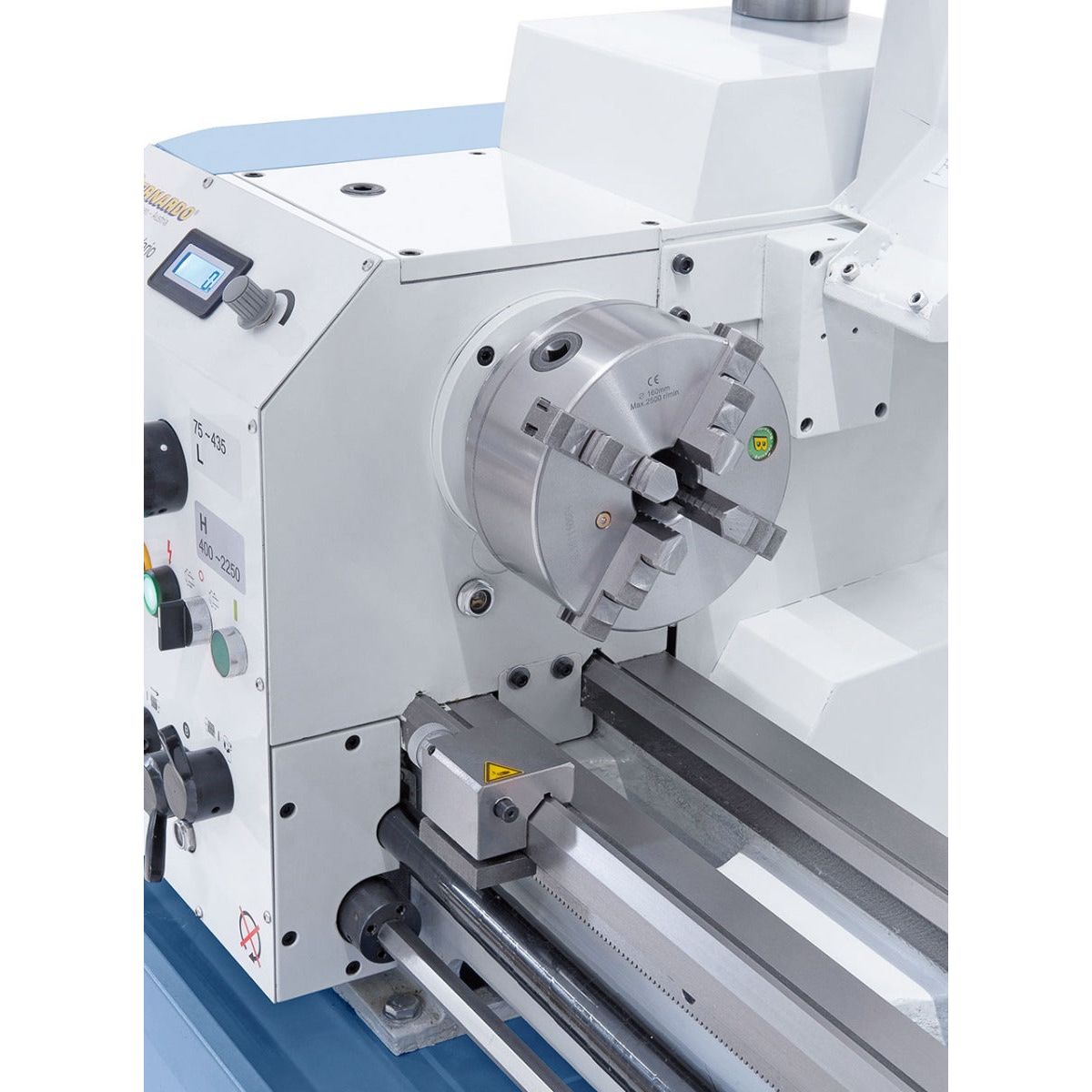 BERNARDO Leit- und Zugspindeldrehmaschine – Modell Profi 880 G Vario / 400 V inkl. 2-Achs-Digitalanzeige ES-12 V