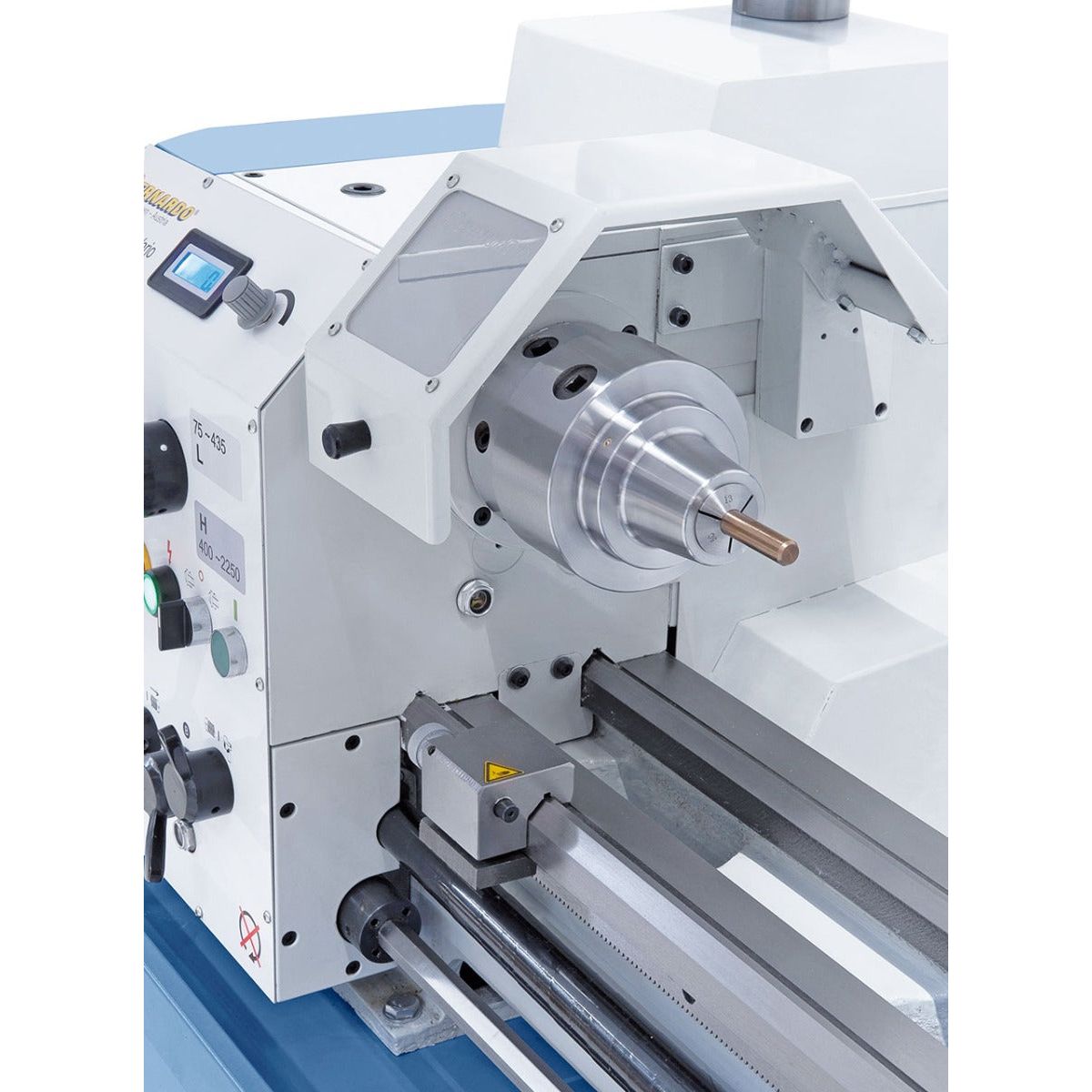 BERNARDO Leit- und Zugspindeldrehmaschine – Modell Profi 880 G Vario / 400 V inkl. 2-Achs-Digitalanzeige ES-12 V