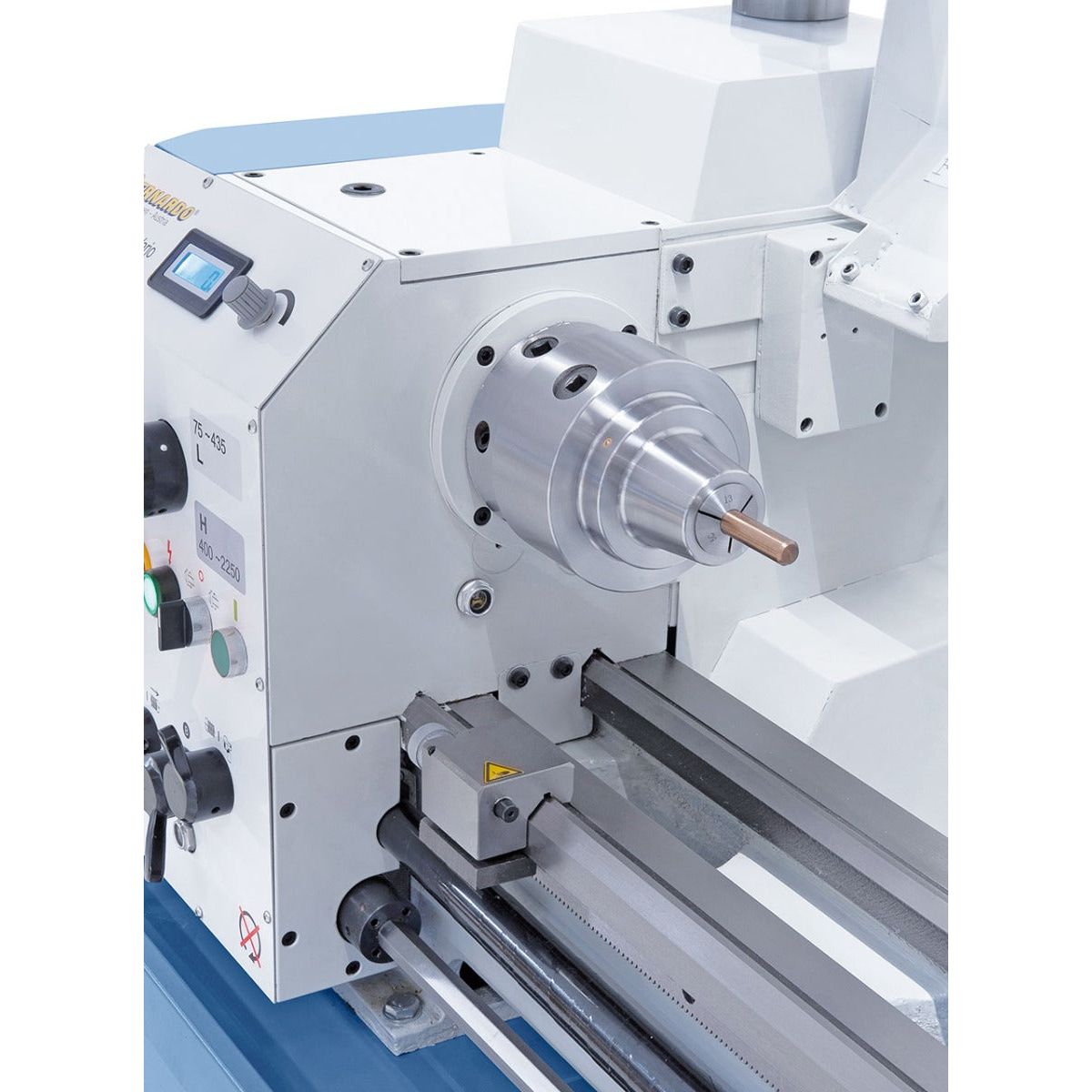BERNARDO Leit- und Zugspindeldrehmaschine – Modell Profi 880 G Vario / 400 V inkl. 2-Achs-Digitalanzeige ES-12 V