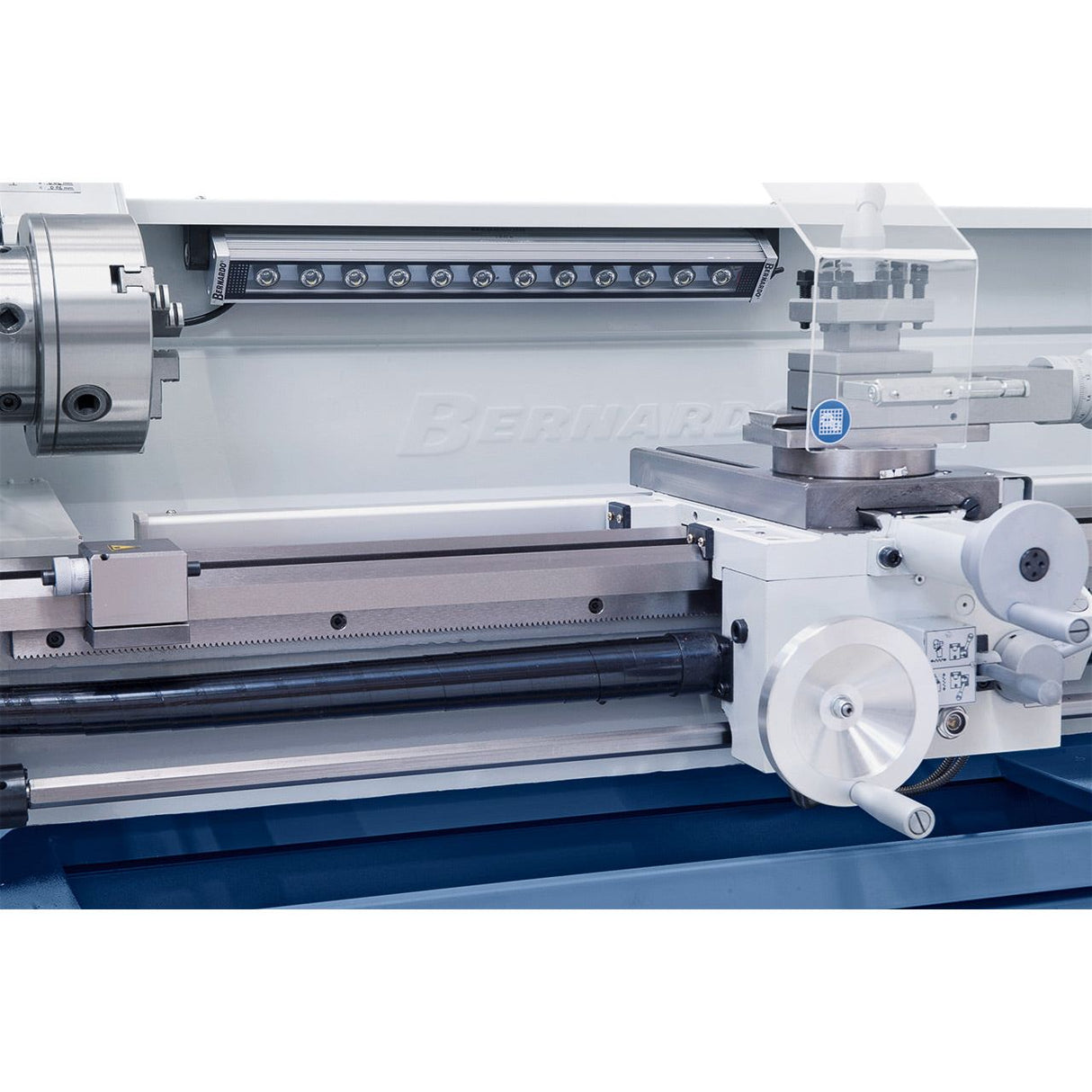 BERNARDO Leit- und Zugspindeldrehmaschine – Modell Profi 880 G Vario / 400 V inkl. 2-Achs-Digitalanzeige ES-12 V