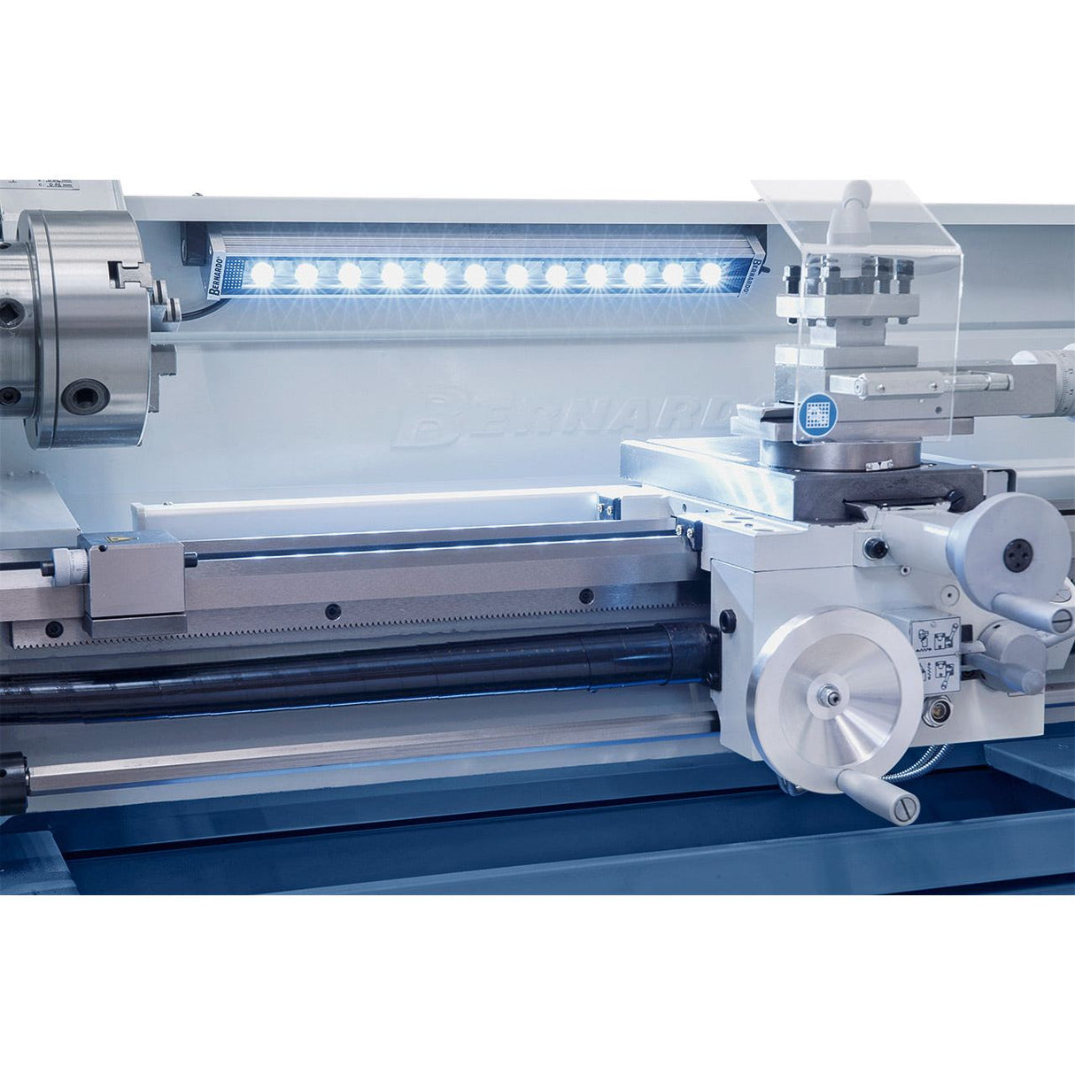 BERNARDO Leit- und Zugspindeldrehmaschine – Modell Profi 880 G Vario / 400 V inkl. 2-Achs-Digitalanzeige ES-12 V