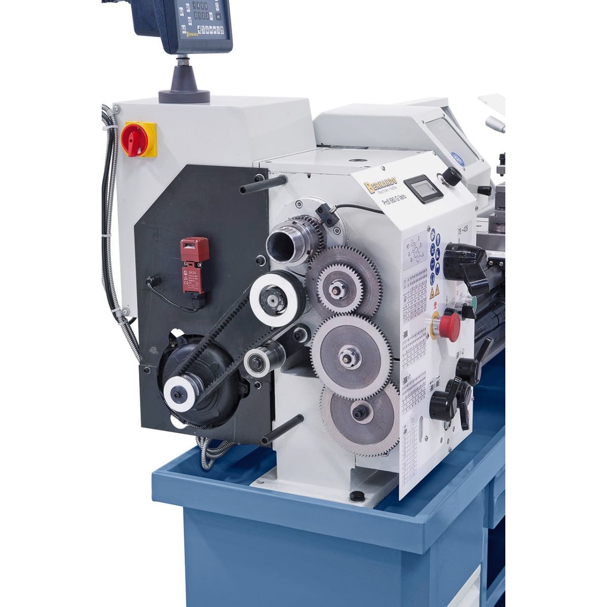 BERNARDO Leit- und Zugspindeldrehmaschine – Modell Profi 880 G Vario / 400 V inkl. 2-Achs-Digitalanzeige ES-12 V