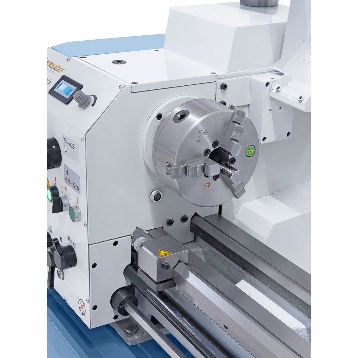 BERNARDO Leit- und Zugspindeldrehmaschine – Modell Profi 880 G Vario / 400 V inkl. 2-Achs-Digitalanzeige ES-12 V