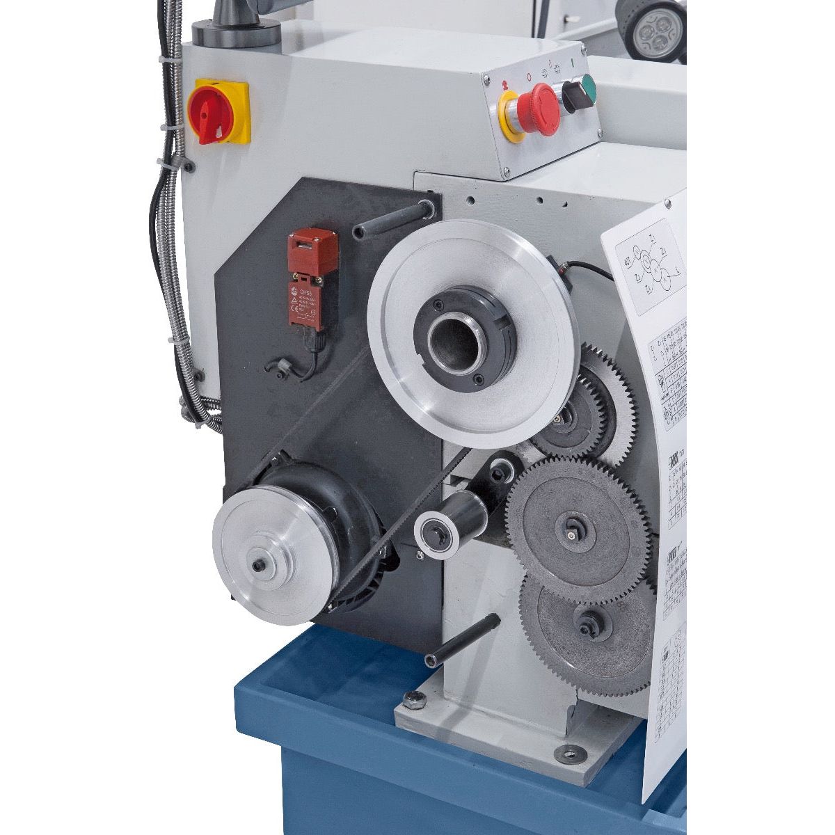 BERNARDO Leit- und Zugspindeldrehmaschine – Modell Profi 900 Vario / 400 V inkl. 2-Achs-Digitalanzeige ES-12 V
