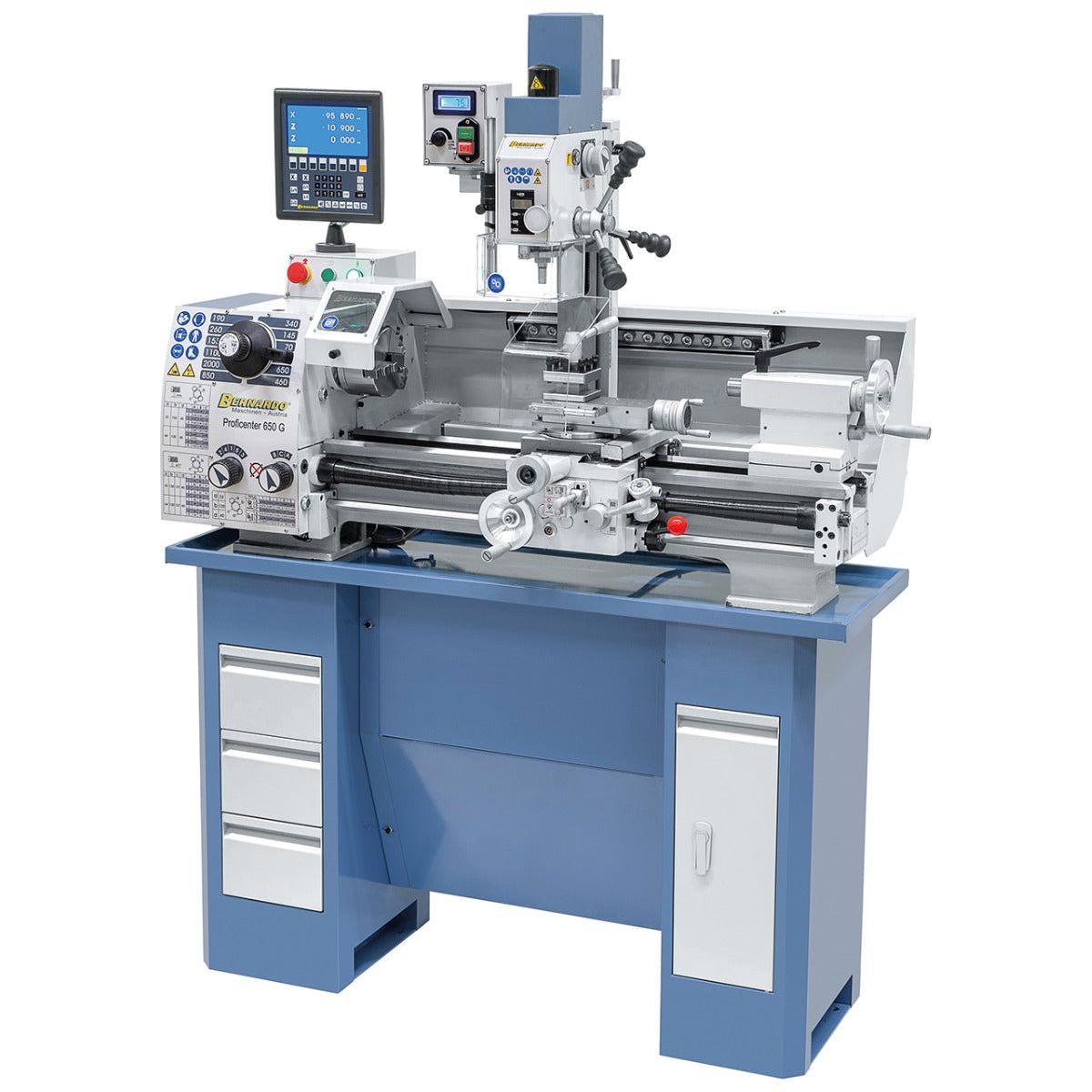 BERNARDO Bearbeitungszentre – Modell Bearbeitungszentrum Proficenter 650 G / 400 V inkl. 2-Achs-Digitalanze