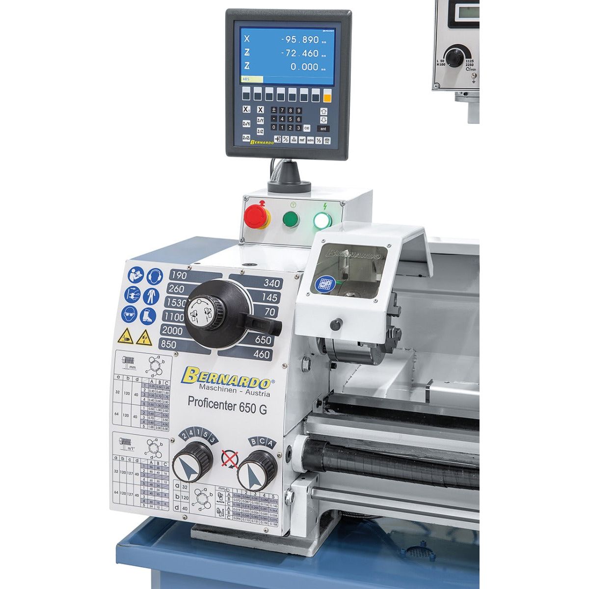 BERNARDO Bearbeitungszentre – Modell Bearbeitungszentrum Proficenter 650 G / 400 V inkl. 2-Achs-Digitalanze