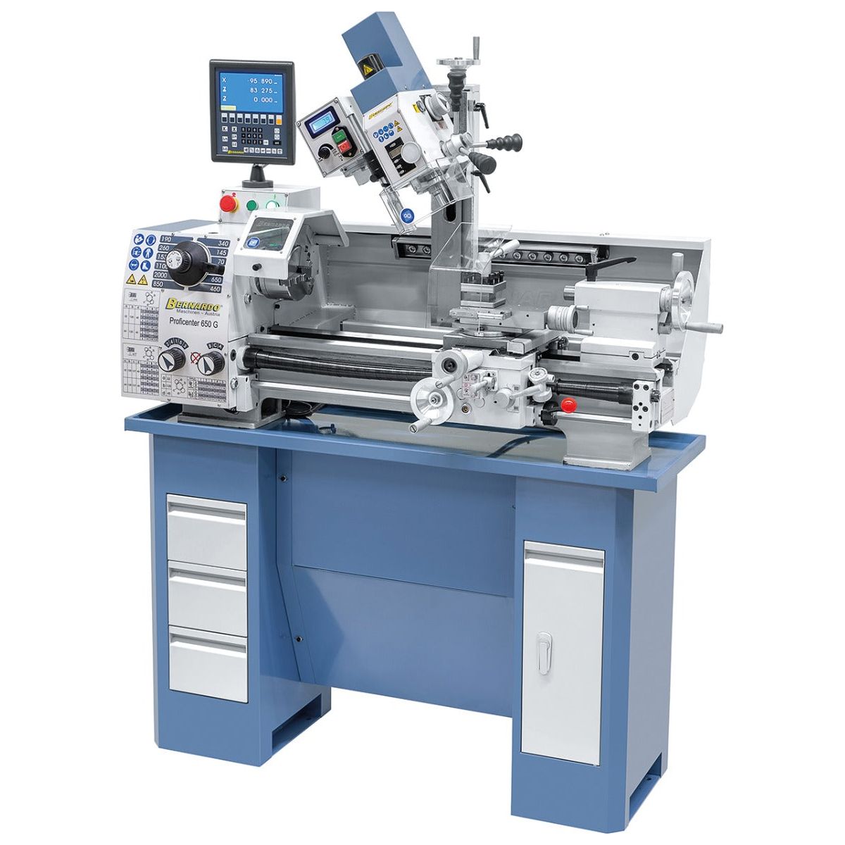 BERNARDO Bearbeitungszentre – Modell Bearbeitungszentrum Proficenter 650 G / 400 V inkl. 2-Achs-Digitalanze