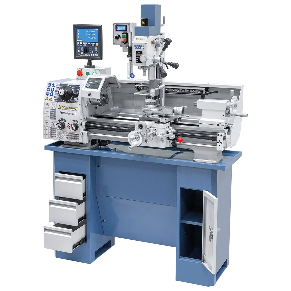 BERNARDO Bearbeitungszentre – Modell Bearbeitungszentrum Proficenter 650 G / 400 V inkl. 2-Achs-Digitalanze