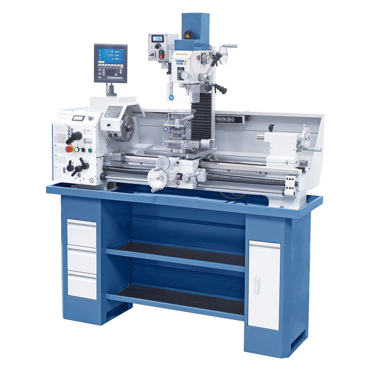 BERNARDO Bearbeitungszentre – Modell Proficenter 880 G Vario / 230 V inkl. 2-Achs-Digitalanzeige ES-12 V