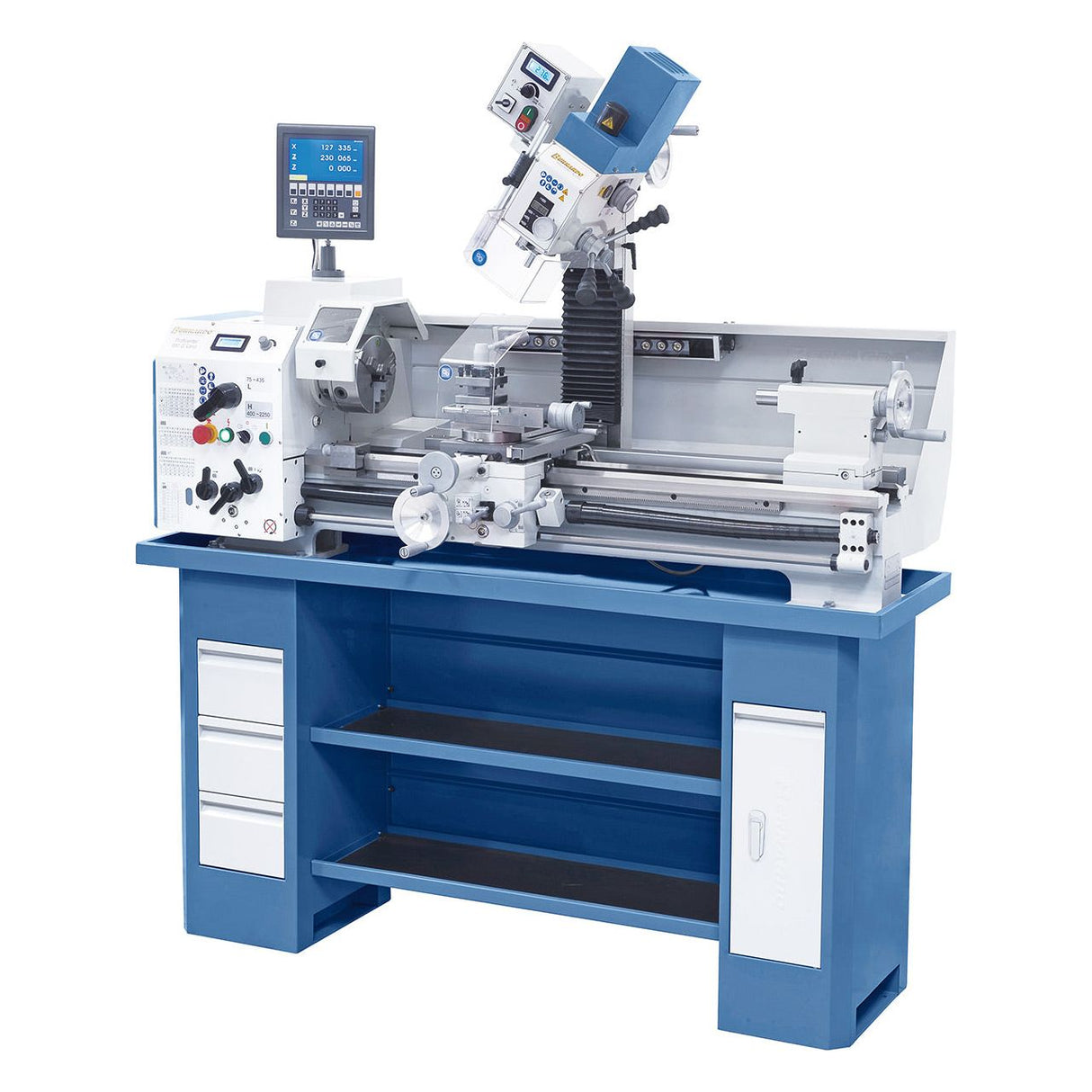 BERNARDO Bearbeitungszentre – Modell Proficenter 880 G Vario / 230 V inkl. 2-Achs-Digitalanzeige ES-12 V