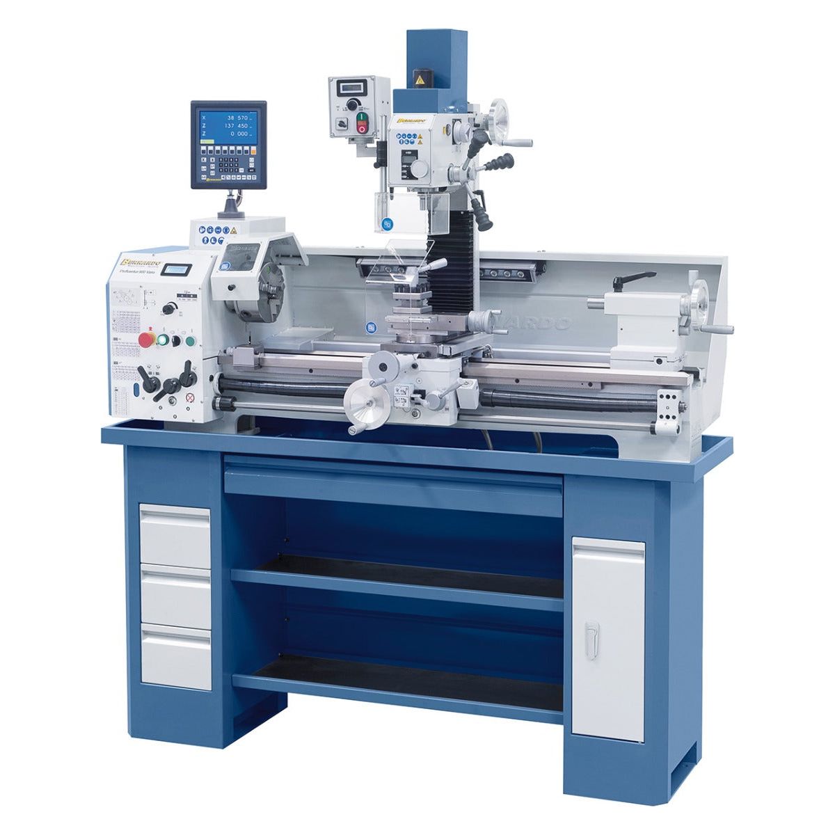 BERNARDO Bearbeitungszentre – Modell Proficenter 900 Vario / 400 V inkl. 2-Achs-Digitalanzeige ES-12 V