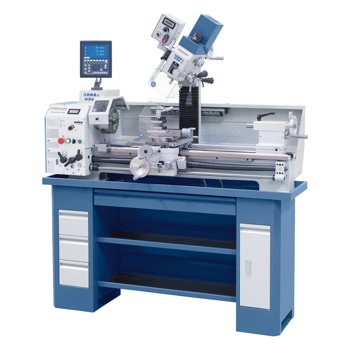 BERNARDO Bearbeitungszentre – Modell Proficenter 900 Vario / 400 V inkl. 2-Achs-Digitalanzeige ES-12 V