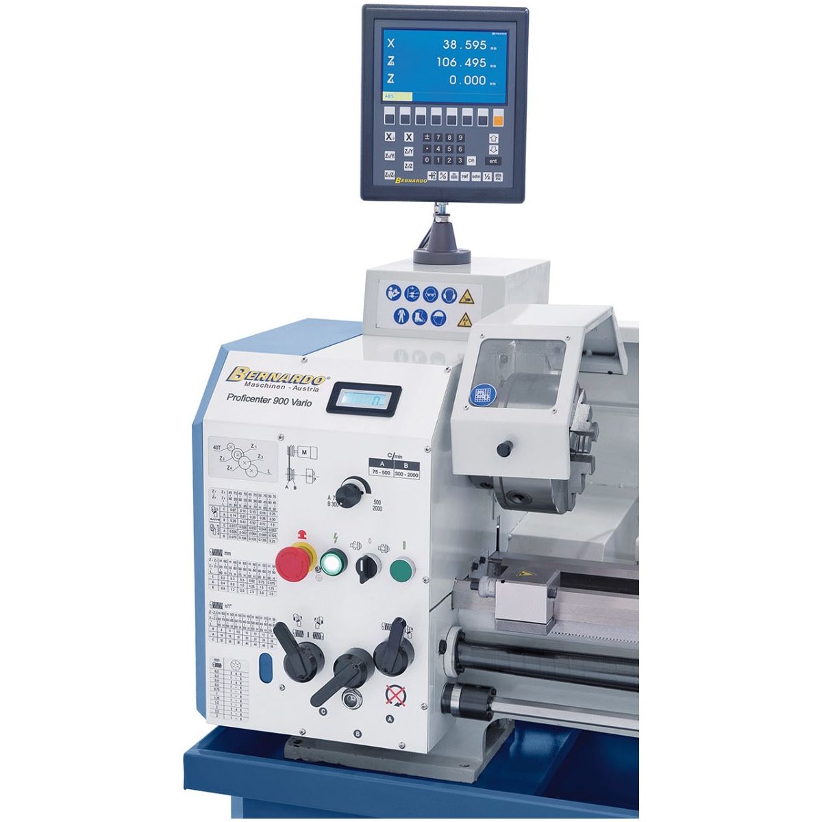 BERNARDO Bearbeitungszentre – Modell Proficenter 900 Vario / 400 V inkl. 2-Achs-Digitalanzeige ES-12 V