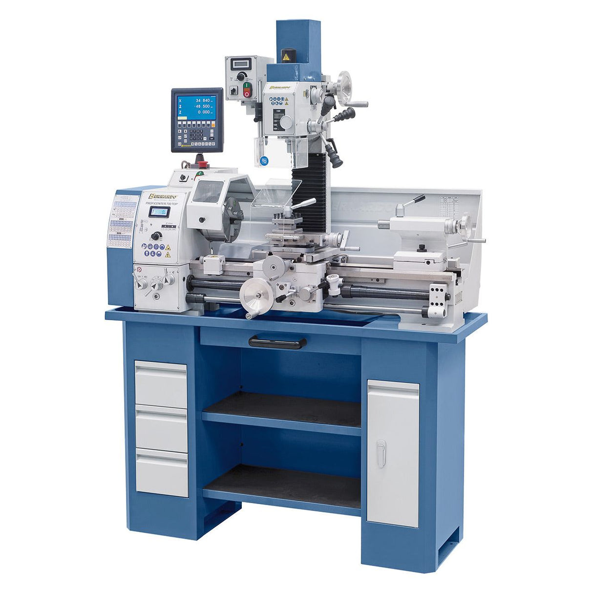 BERNARDO Bearbeitungszentre – Modell Proficenter 700 Top / 230 V inkl. 2-Achs-Digitalanzeige ES-12 V