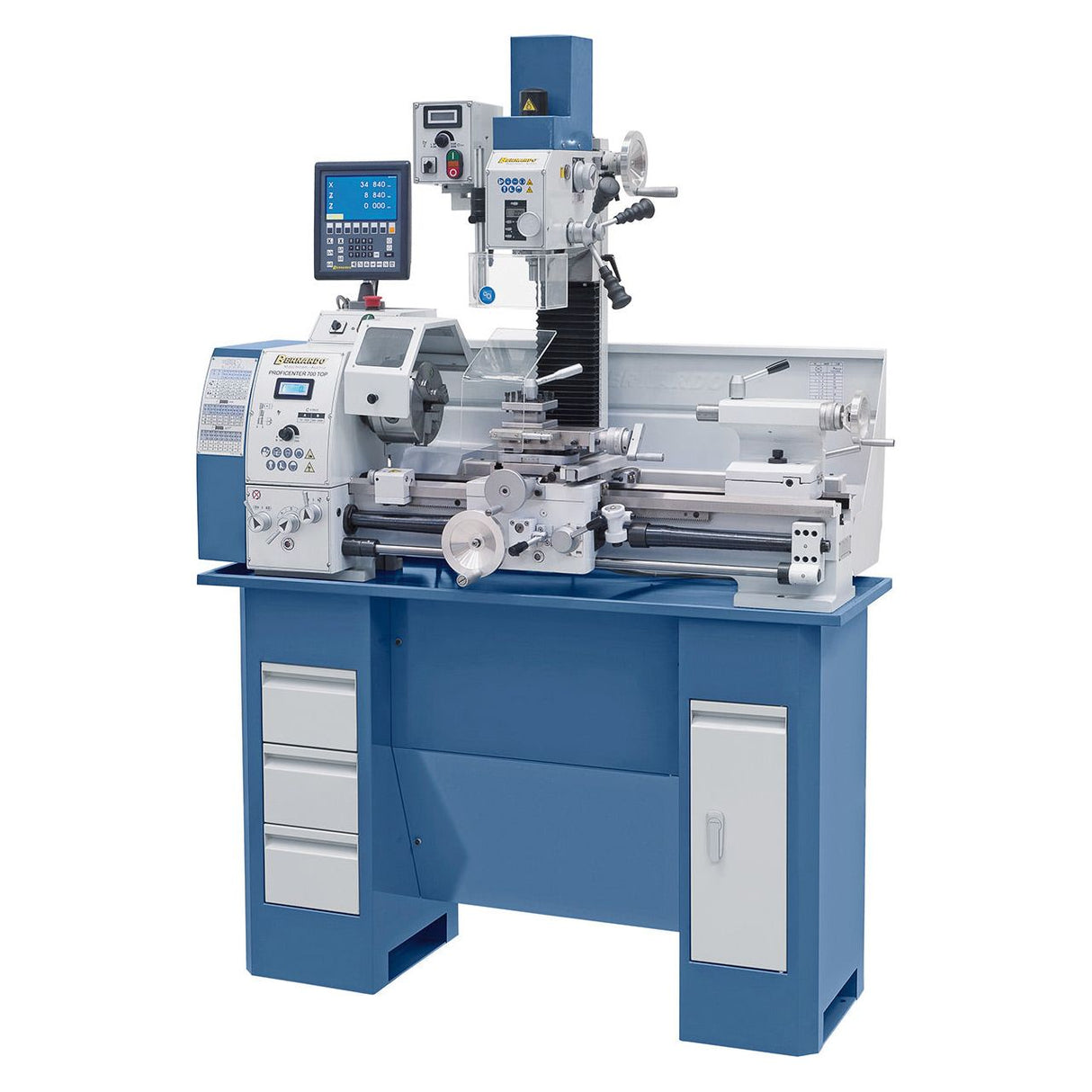 BERNARDO Bearbeitungszentre – Modell Proficenter 700 Top / 230 V inkl. 2-Achs-Digitalanzeige ES-12 V