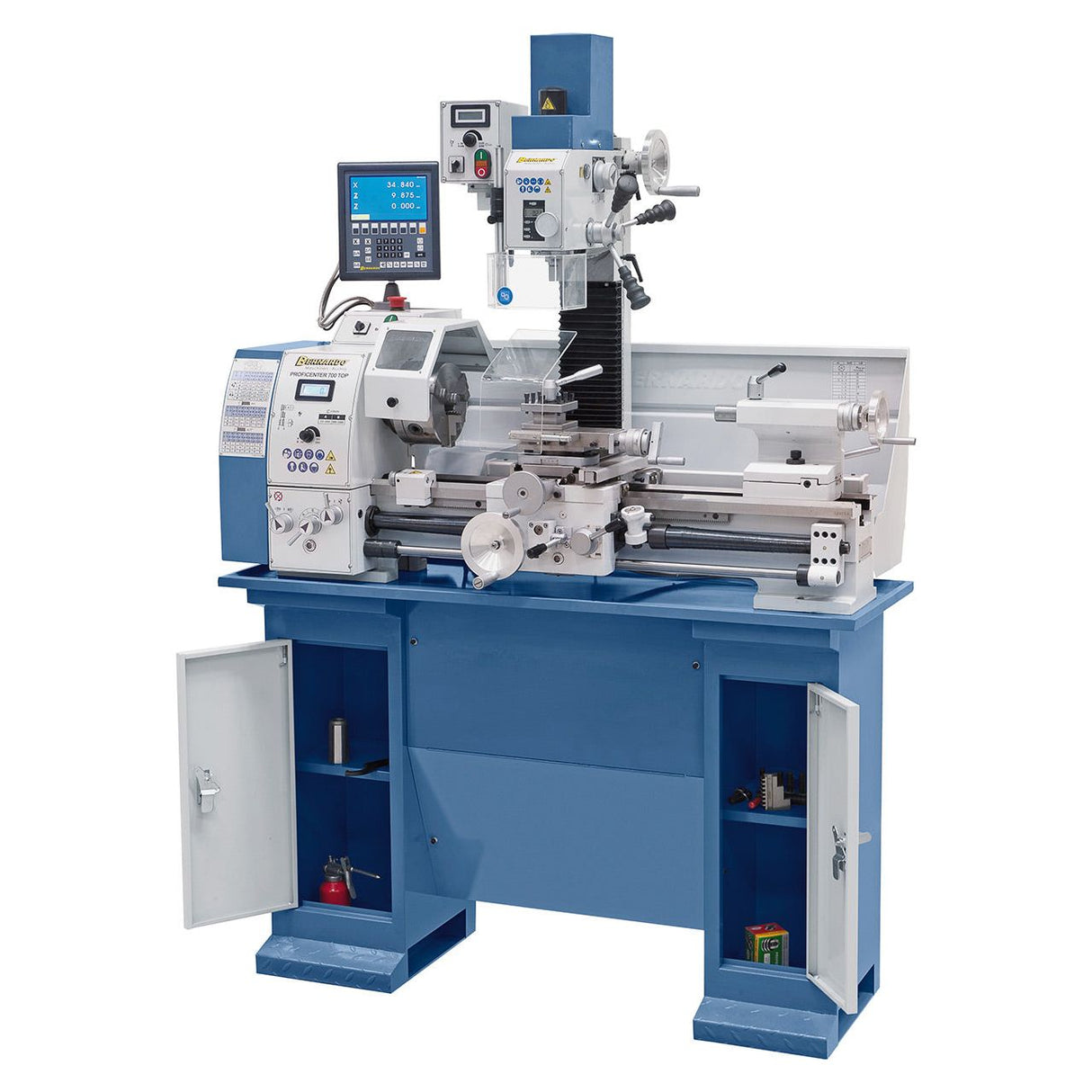 BERNARDO Bearbeitungszentre – Modell Proficenter 700 Top / 230 V inkl. 2-Achs-Digitalanzeige ES-12 V
