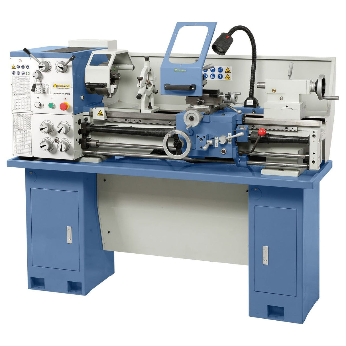BERNARDO Leit- und Zugspindeldrehmaschine – Modell Standard 150 Basic