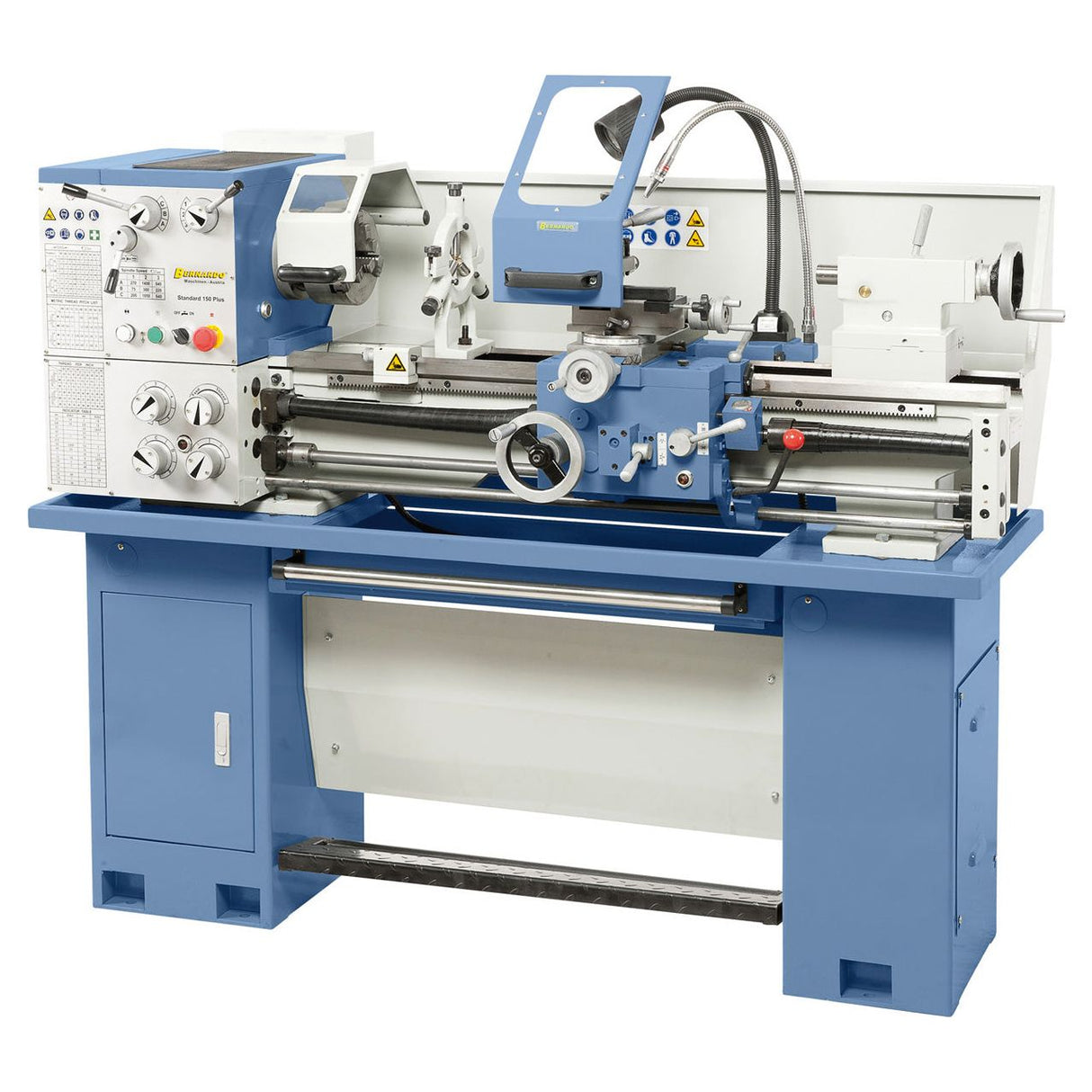 BERNARDO Leit- und Zugspindeldrehmaschine – Modell Standard 150 Plus
