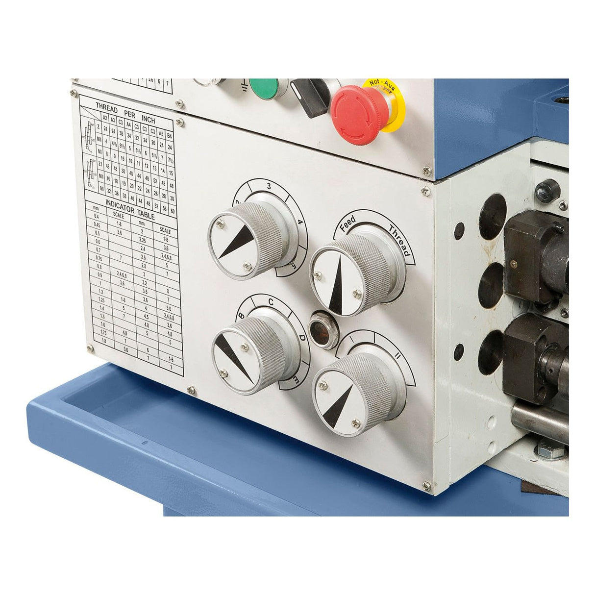 BERNARDO Leit- und Zugspindeldrehmaschine – Modell Standard 150 Plus