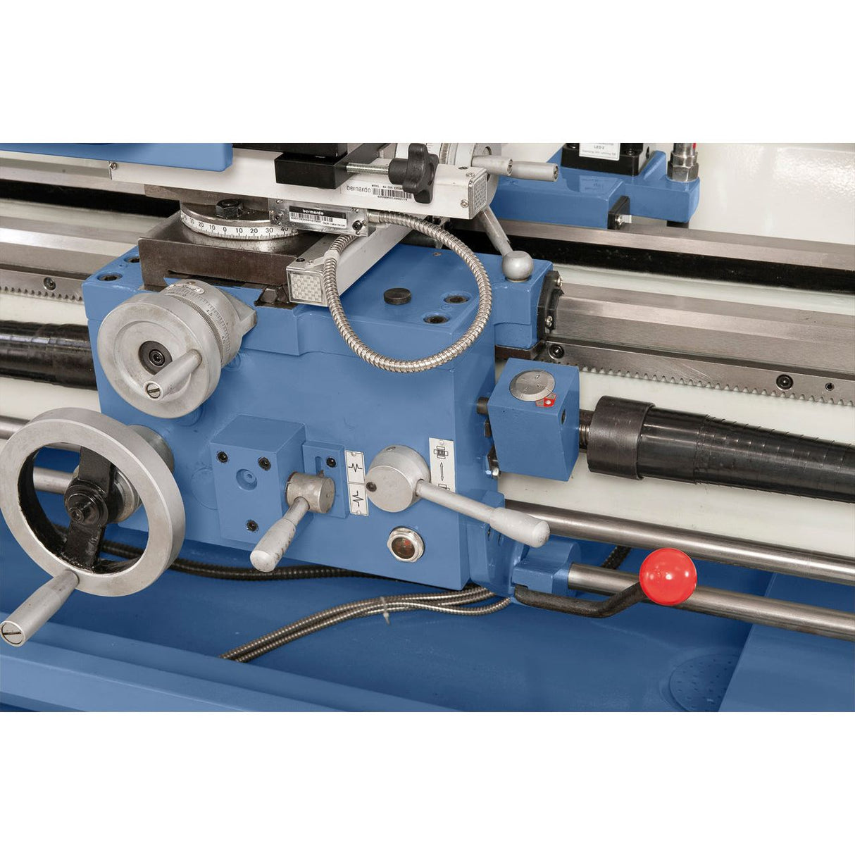 BERNARDO Leit- und Zugspindeldrehmaschine – Modell Standard 165 D inkl. 3-Achs-Digitalanzeige ES-12 V