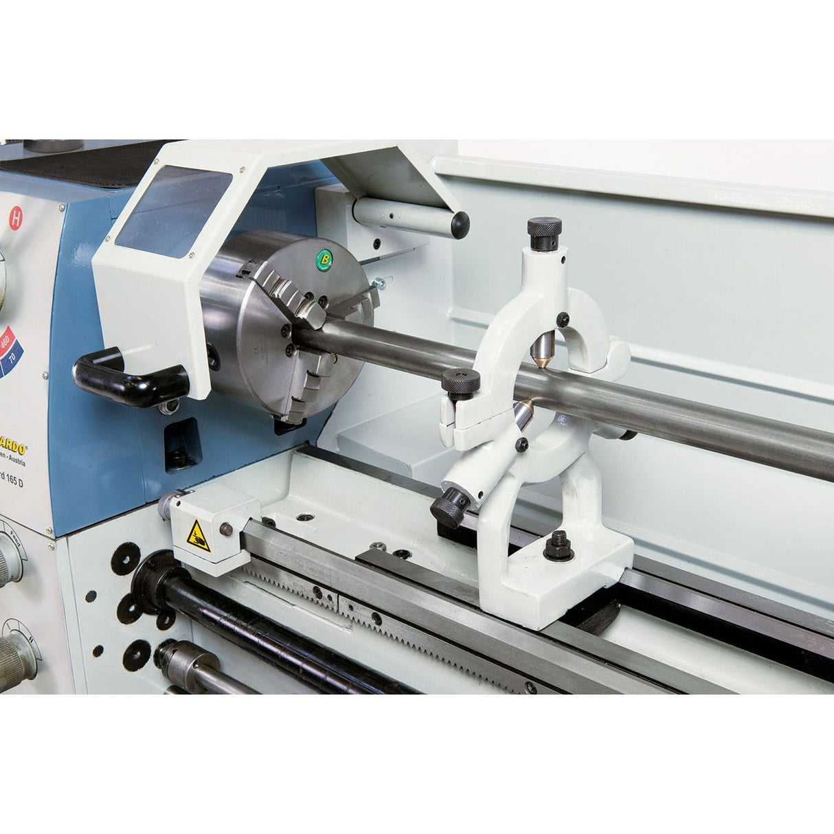 BERNARDO Leit- und Zugspindeldrehmaschine – Modell Standard 165 D inkl. 3-Achs-Digitalanzeige ES-12 V